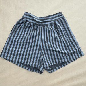 Just Class: Black and Grey Stripped Shorts